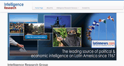 Desktop Screenshot of intelligenceresearch.com